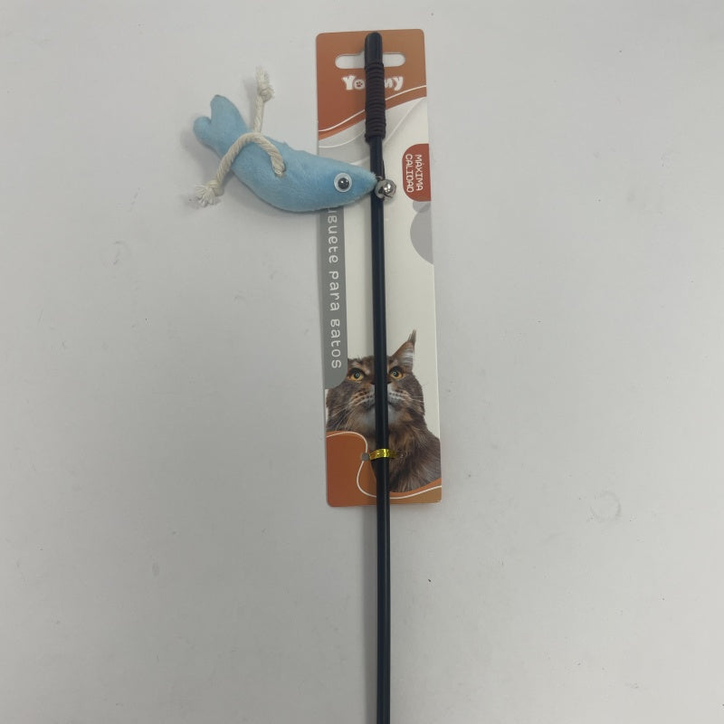 Grasshoppers Tease Cats Stick Poles - 5 - CJ