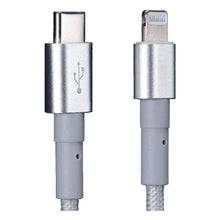 150cm 180cm USB Charging Cable A Pple MFi Certified, Nylon Braided Jacket,silver Premium Series - 5 - CJ