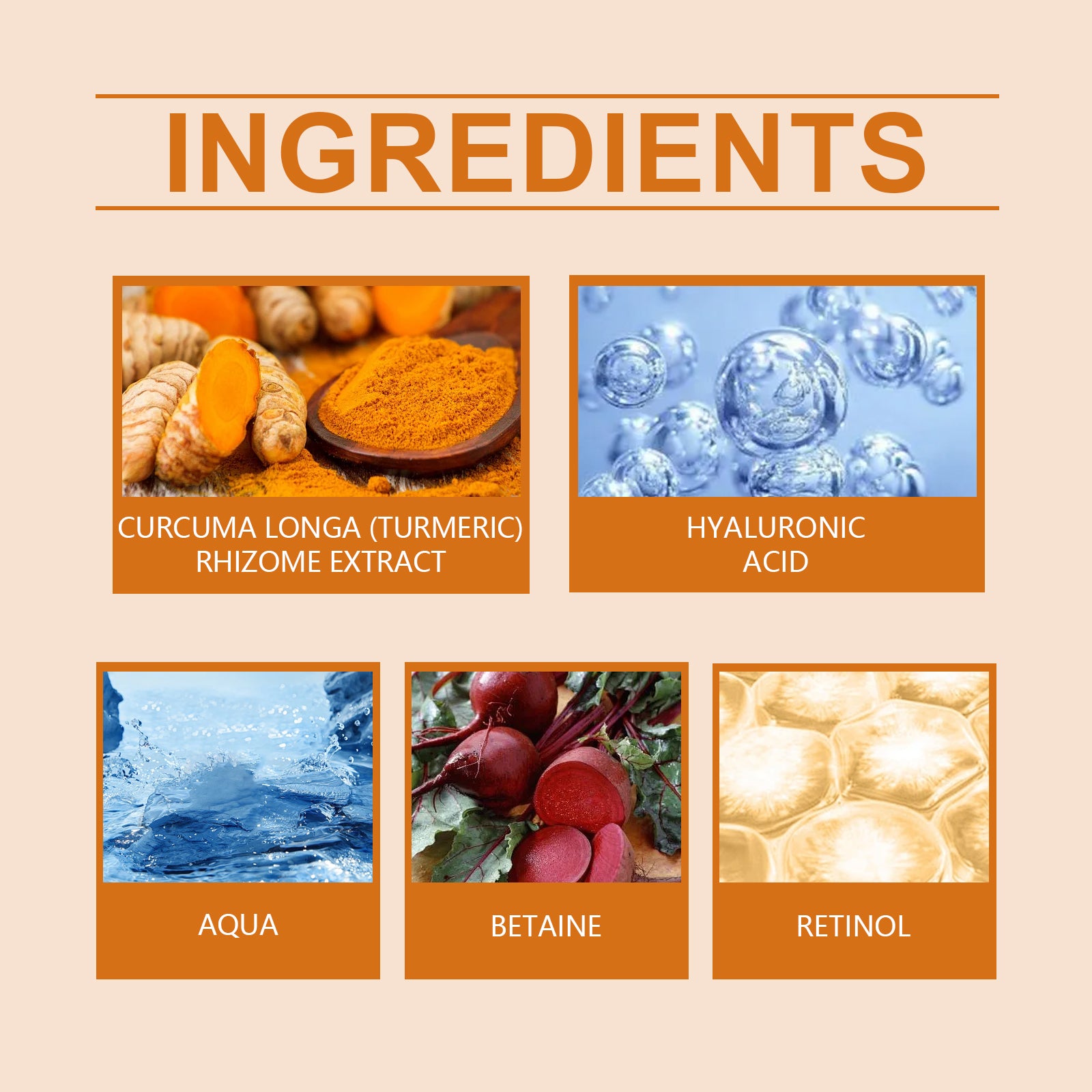 Wiyun Turmeric Anti - Wrinkle Brightening Cream Reduces Fine Lines And Spots Moisturizing Repair Refreshing Whitening Cream - 5 - CJ