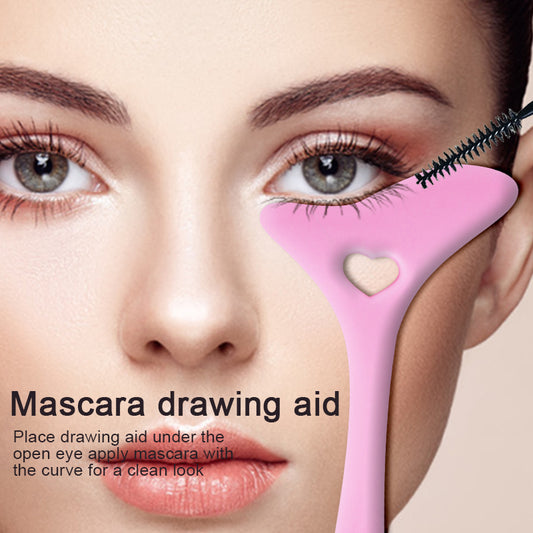 Silicone Eyeliner Stencil Wing Tip Mascara Drawing Lipstick Aid Face Cream Applicator For Beginners Makeup Tool Eyeliner Stencils Silicone Winged Tip Eyeliner Aid Eyebrow Pencil Stencil Reusable - 5.0 - CJ