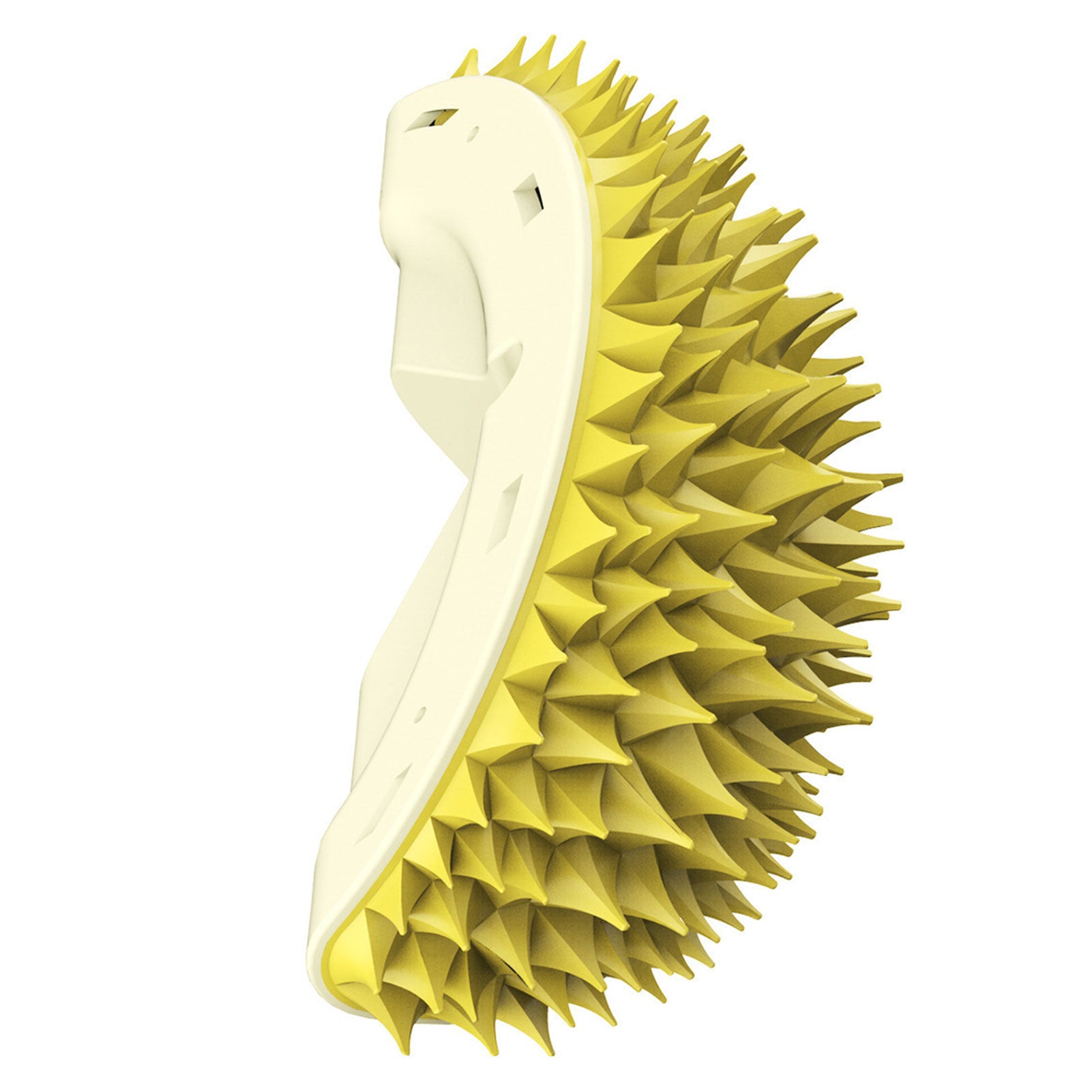 Durian Cat Brush, Dog Cat Self Groomer, Wall Corner Scratcher Massage Combs Durian Shape Molars Eat Slowly Toys Multifunctional Scratch Massager Tool Pets Clean Teeth Healthy Toys - 5 - CJ
