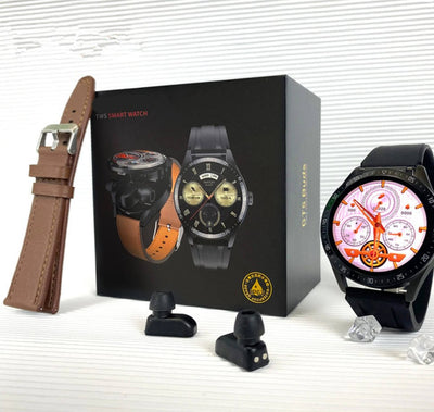 2 In 1 HI - FI Wireless Earphones Men Smart Watch - 5 - CJ