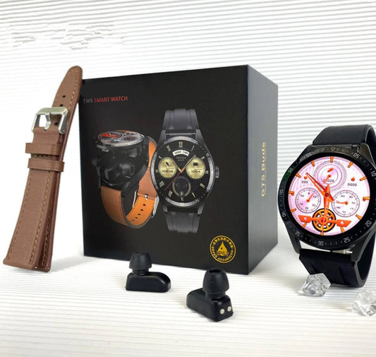 2 In 1 HI - FI Wireless Earphones Men Smart Watch - 5 - CJ