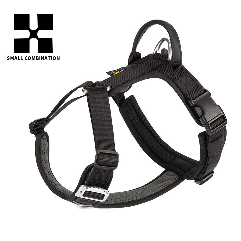 Medium And Large Breed Dogs Hand - held Dog Leash And Harness - 0 - CJ