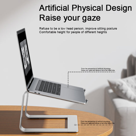 Laptop Tablet Stand Metal Portable Riser Bracket Hold Desk Table Mount - 5 - CJ