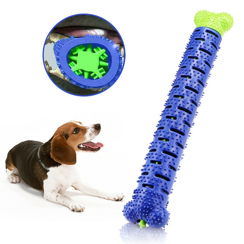 Dog Chew Toys Toothbrush Pets Molar Tooth Cleaning Brushing Stick Doggy Silicone - 5 - CJ