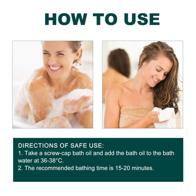 Ximonth Bath Oil Gently Cleanses The Body, Exfoliates And Moisturizes Tender, Smooth And Firming Skin - 5 - CJ