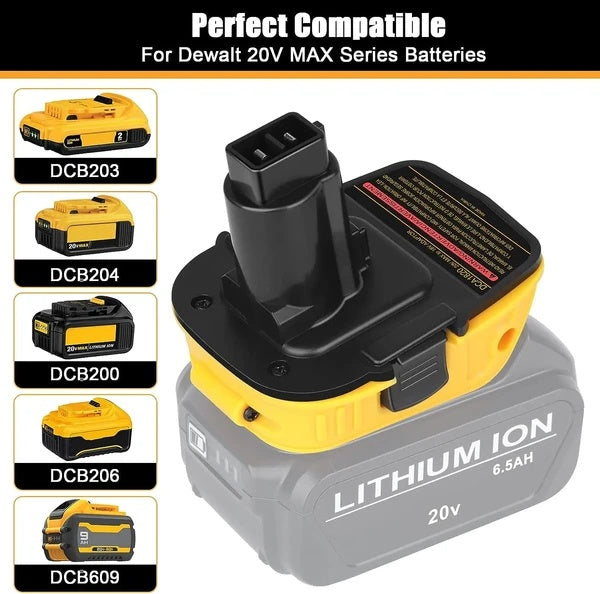 2X 18V To 20V MAX DCA1820 Adapter Converter For 20 Volt Li - ion Battery - 5 - CJ