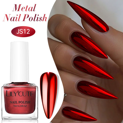 Quick - dry Metallic Mirror Nail Polish, No Baking Required - 0 - CJ