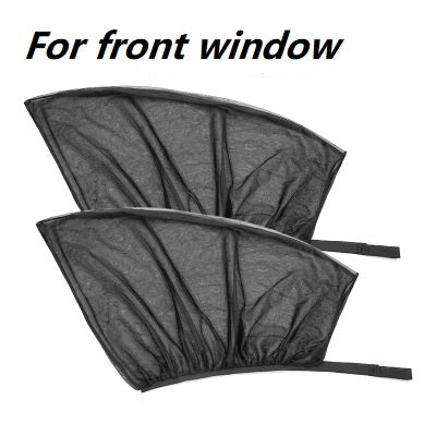 Car Front&Rear Side Curtain Sun Visor Shade Mesh Cover Insulation Anti - mosquito Fabric Shield UV Protector Car Accessories Car Side Window Sunshades Window Screen Door Covers UV Protector - 5 - CJ