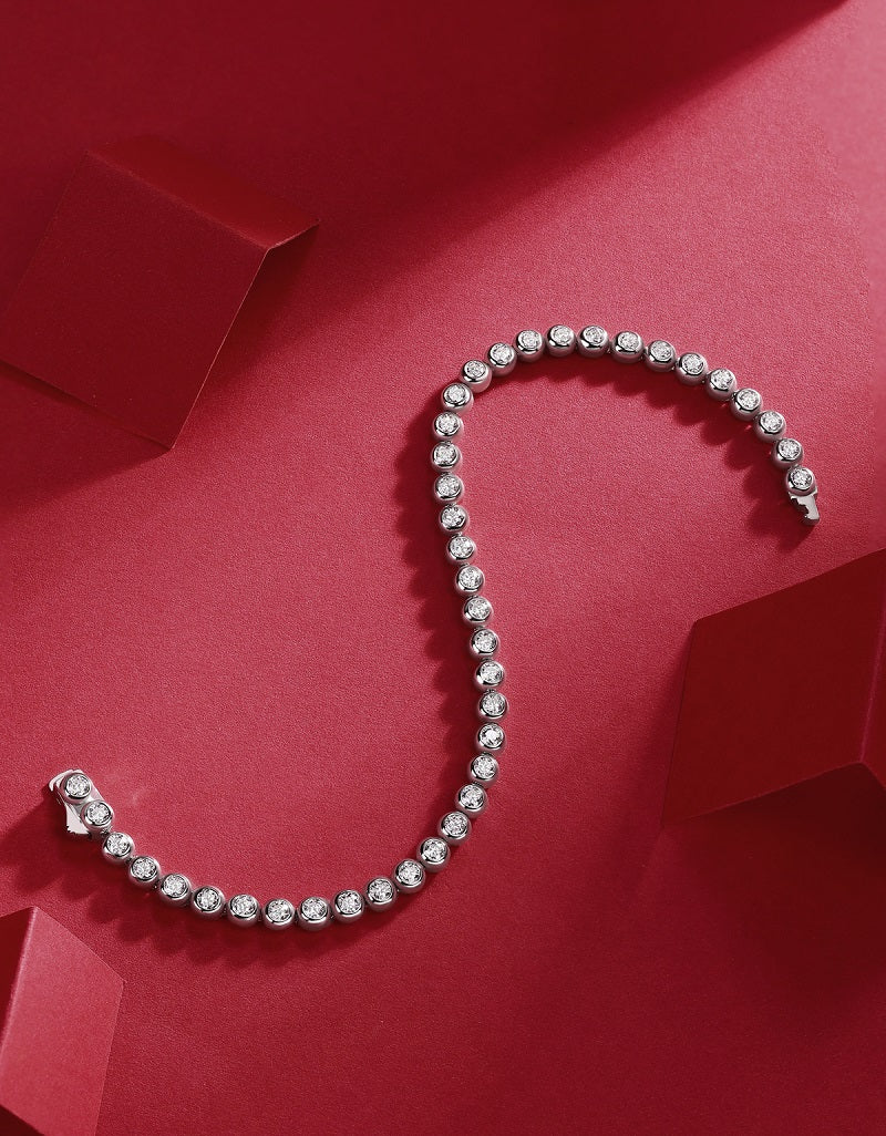 1Galaxy Dream Luxury Fashion Mosan Diamond S925 Silver Bracelet Prohibit TikTok sales - 5 - CJ