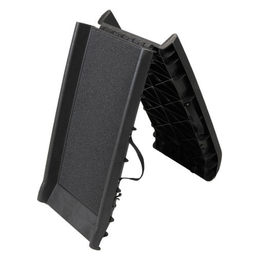 Portable Foldable Pet Ramp Ladder For Dirt Bike Truck - Black - 5 - CJ