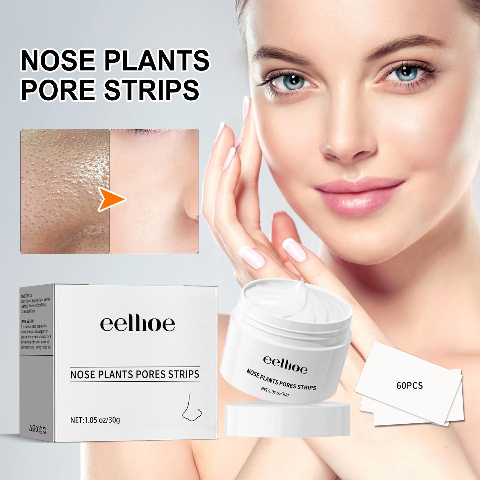 Blackhead Cleansing Cream Exfoliating, Cleaning And Repairing Pores Solve Skin Oil, Blackhead And Acne Problems Peel - off Nose Patch - 5 - CJ