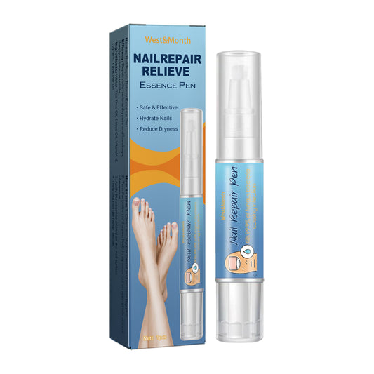 West&Month Nail Repair Relieve Essence Pen, Moisturizing Repair Hand And Foot Inlay Nail Thickening Grey Nail Correction Pen - 5 - CJ