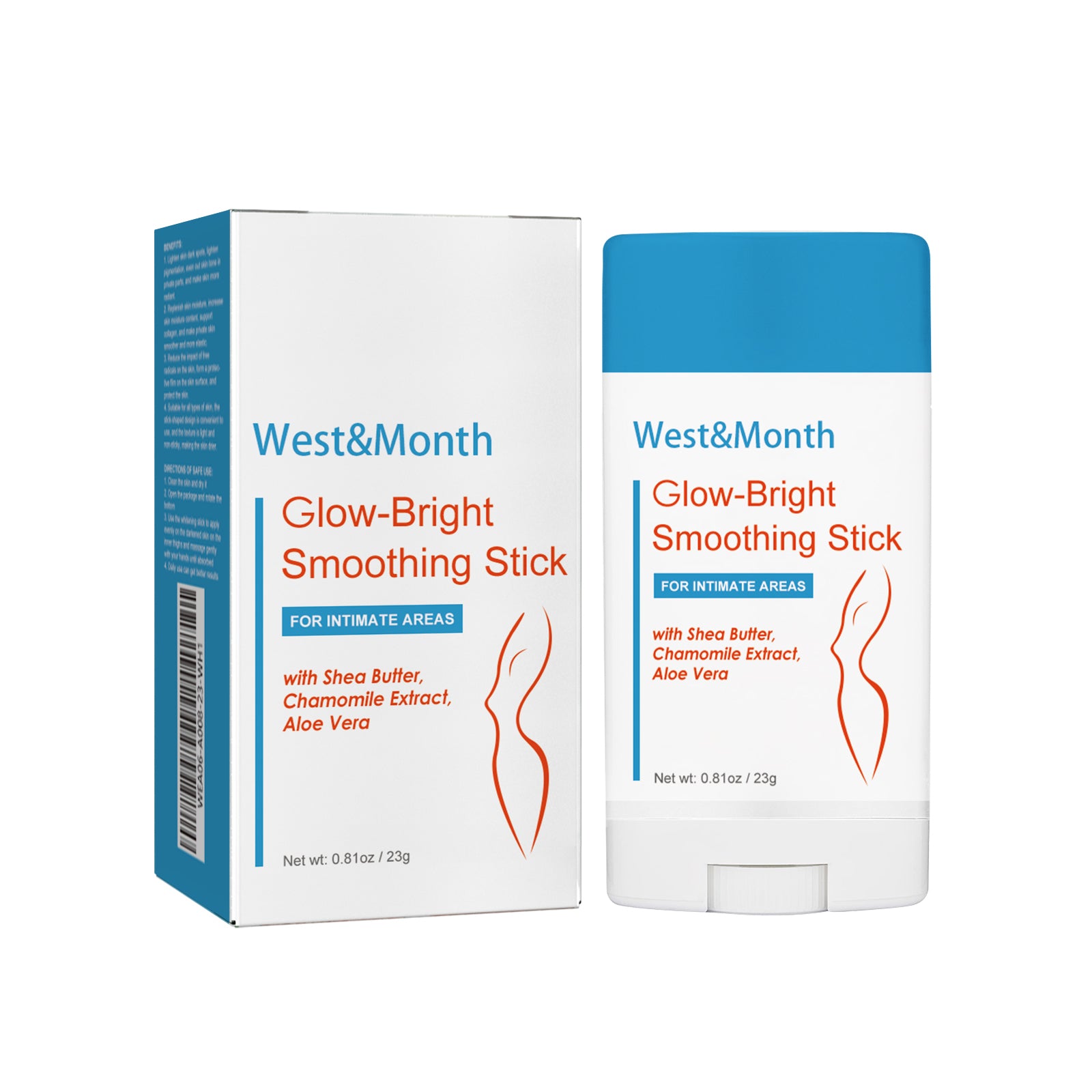 West&Month Skin Care Bar Armpit Joint Elbow Dark Skin Moisturizing Care Hydrating Moisturizing - 5.0 - CJ