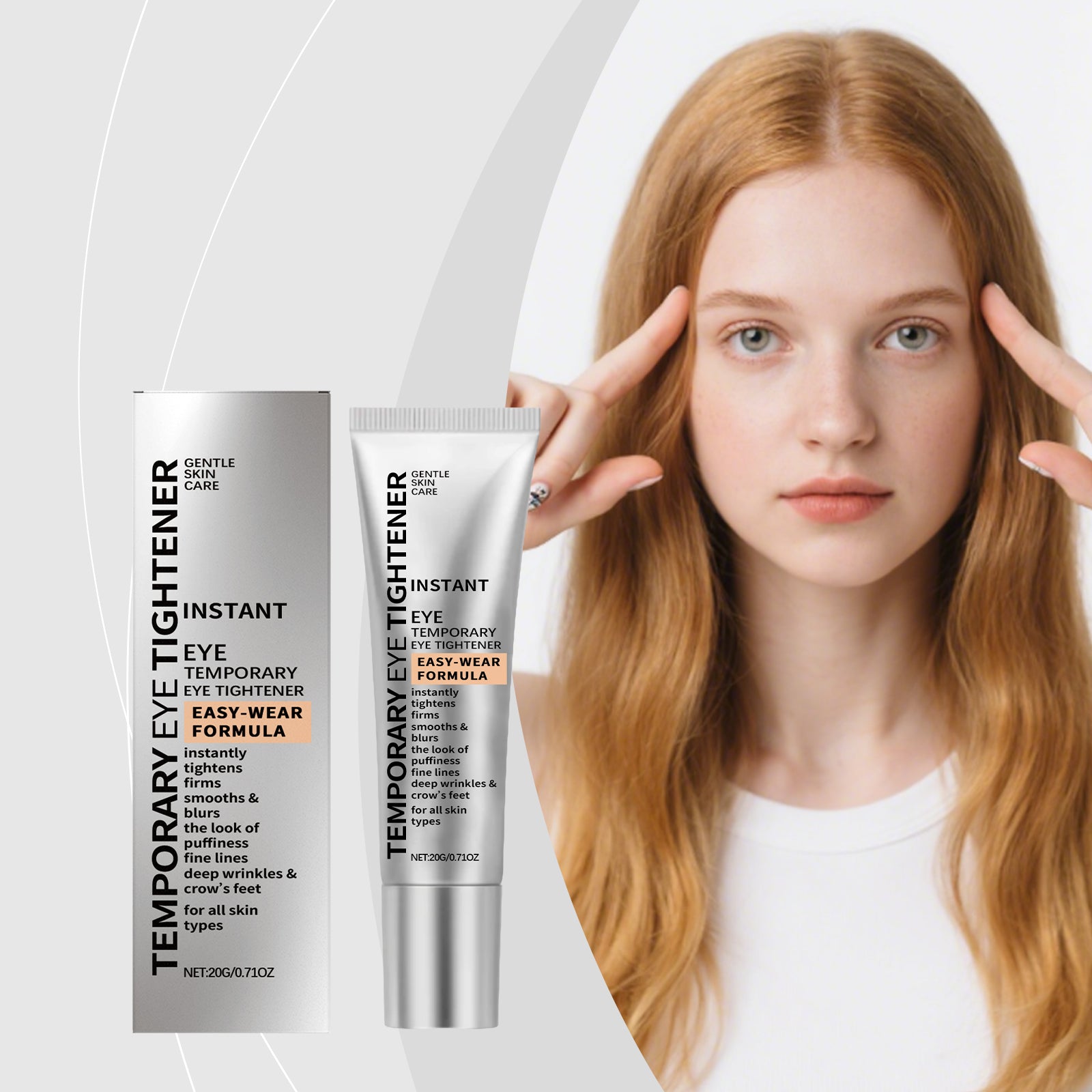 AMZ This Moisturizing Eye Cream Gently Nourishes And Hydrates The Skin Around The Eyes, Making It Tender And Elastic. It Is A Daily Eye Care Cream For Massage - 5 - CJ