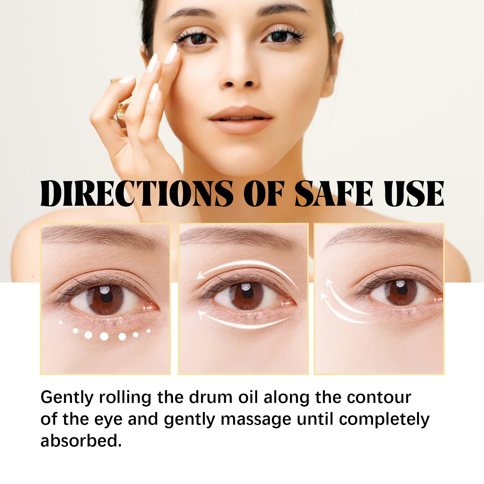 Hoygi Eye Ball Essence Oil Moisturizes And Moisturizes Eye Skin, Lightening Fine Lines And Softening Eye Area Essence Oil - 5 - CJ