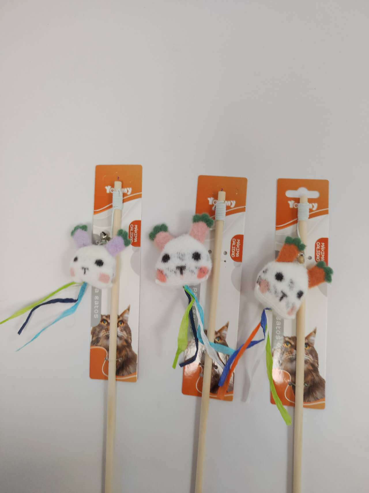 Sable Fawn Head Cat Toy