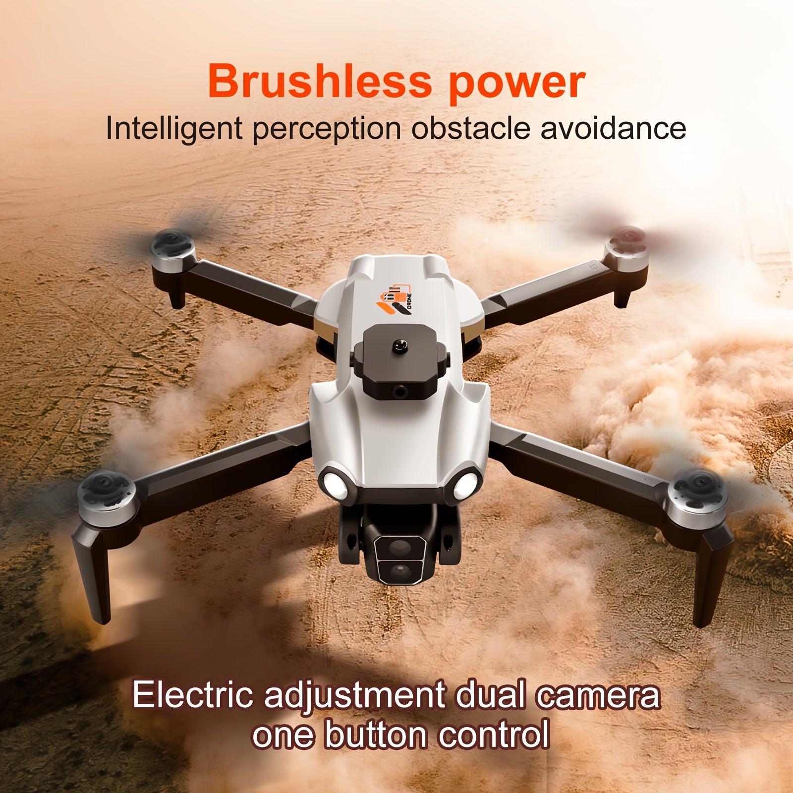 S119 Beginner Trajectory Flight Drone 480p Camera Quadcopter Optical Flow Positioning Four - Sided Obstacle Avoidance UAV - 5 - CJ