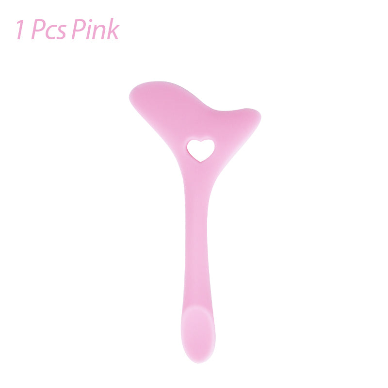 Silicone Eyeliner Stencil Wing Tip Mascara Drawing Lipstick Aid Face Cream Applicator For Beginners Makeup Tool Eyeliner Stencils Silicone Winged Tip Eyeliner Aid Eyebrow Pencil Stencil Reusable - 5.0 - CJ
