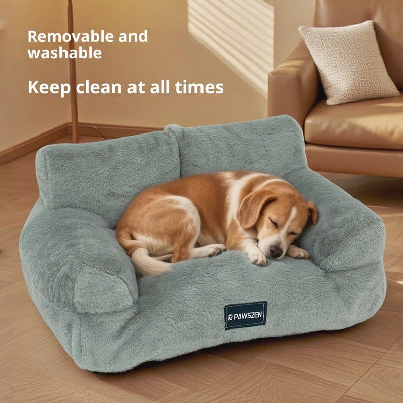 Cat Nest Dehaired Angora Removable Pet Bed Kennel - 0 - CJ