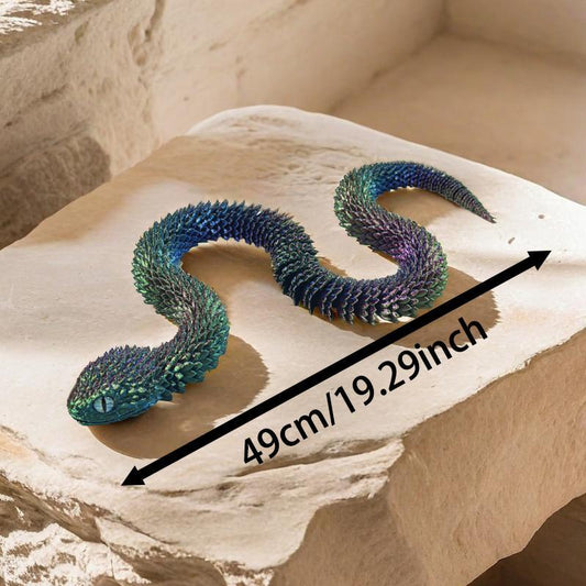 Snake - shaped High - fidelity Fun Ornaments Creative Animal - shaped Living Room And Study Decorations - 5 - CJ
