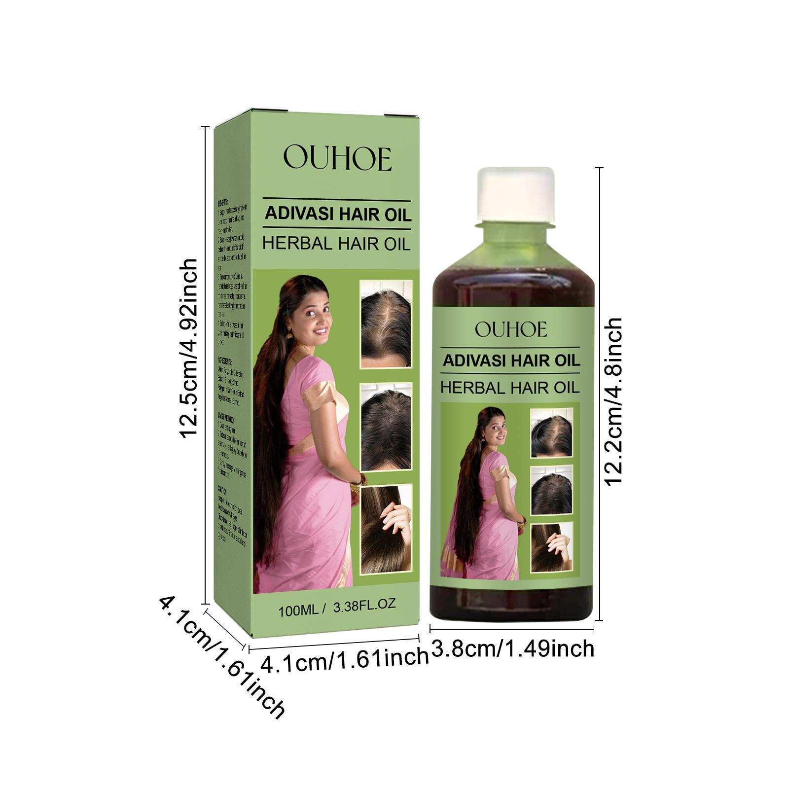 Ohoy Herbal Hair Oil Gently Nourishes The Scalp, Strengthens Hair, Cleanses The Scalp And Softens Hair - 5 - CJ