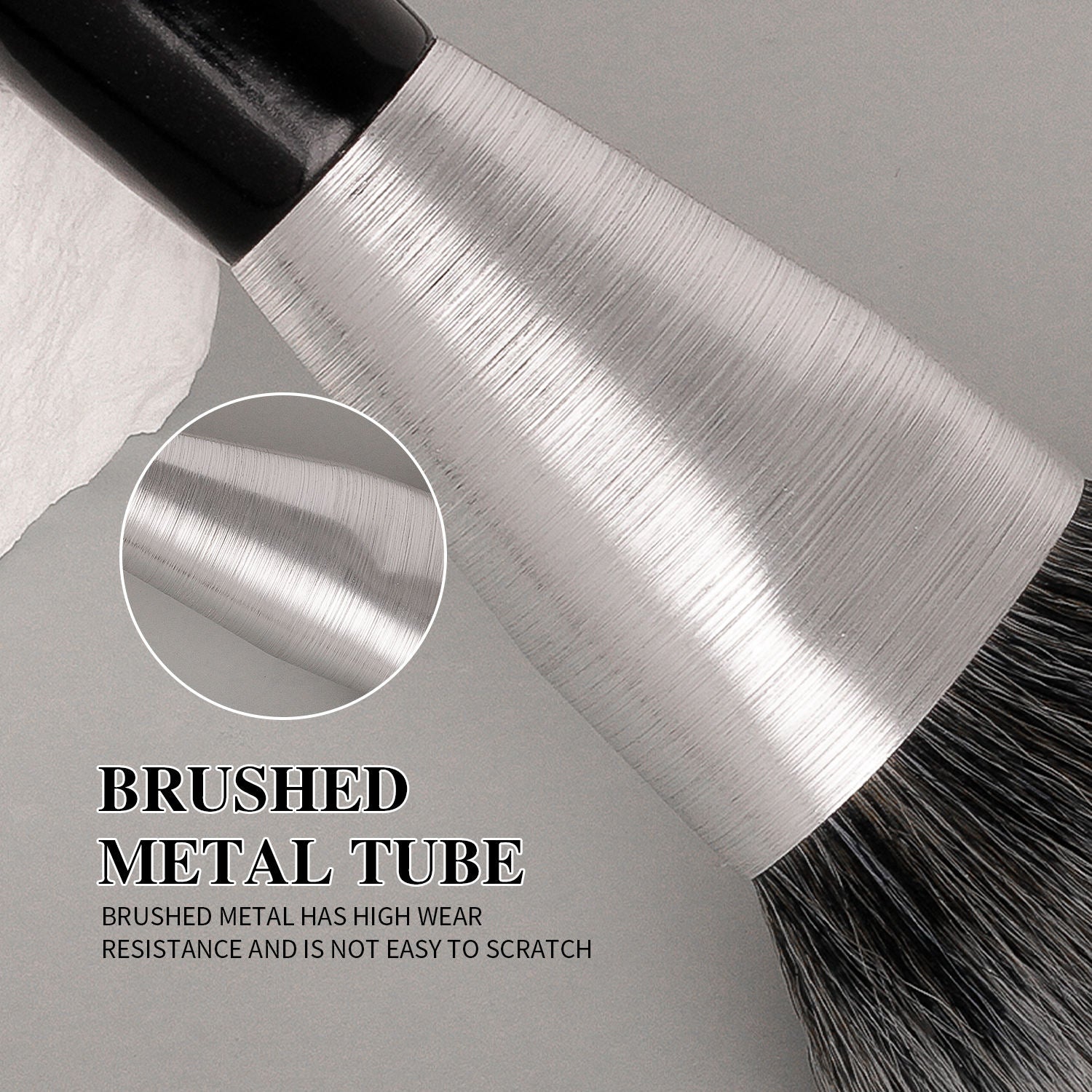 Beili Christmas Gift Makeup Brush Set Of 10, Kabuki Brushes With Synthetic Hair For Foundation, Concealer, And Eyeshadow. - 5 - CJ