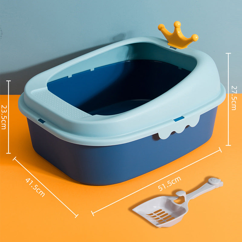 Crown Litter Box Oversized Full Semi - enclosed - 0 - CJ