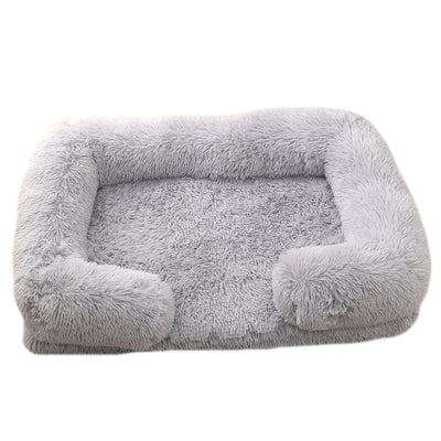 Plush Round Pet Bed Dog Bed Winter - 0 - CJ