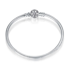 Women's Bracelet S925 Sterling Silver 3mm Suitable Beaded Pendant Accessories Diamond Inlaid All Kinds Of Button Heads Diy Basic Snake Bone Chain - 4 - https://x.com/titan_prim62775J - PG0007 - 21cm - CJJE1598210 - PG0007 - 21cm