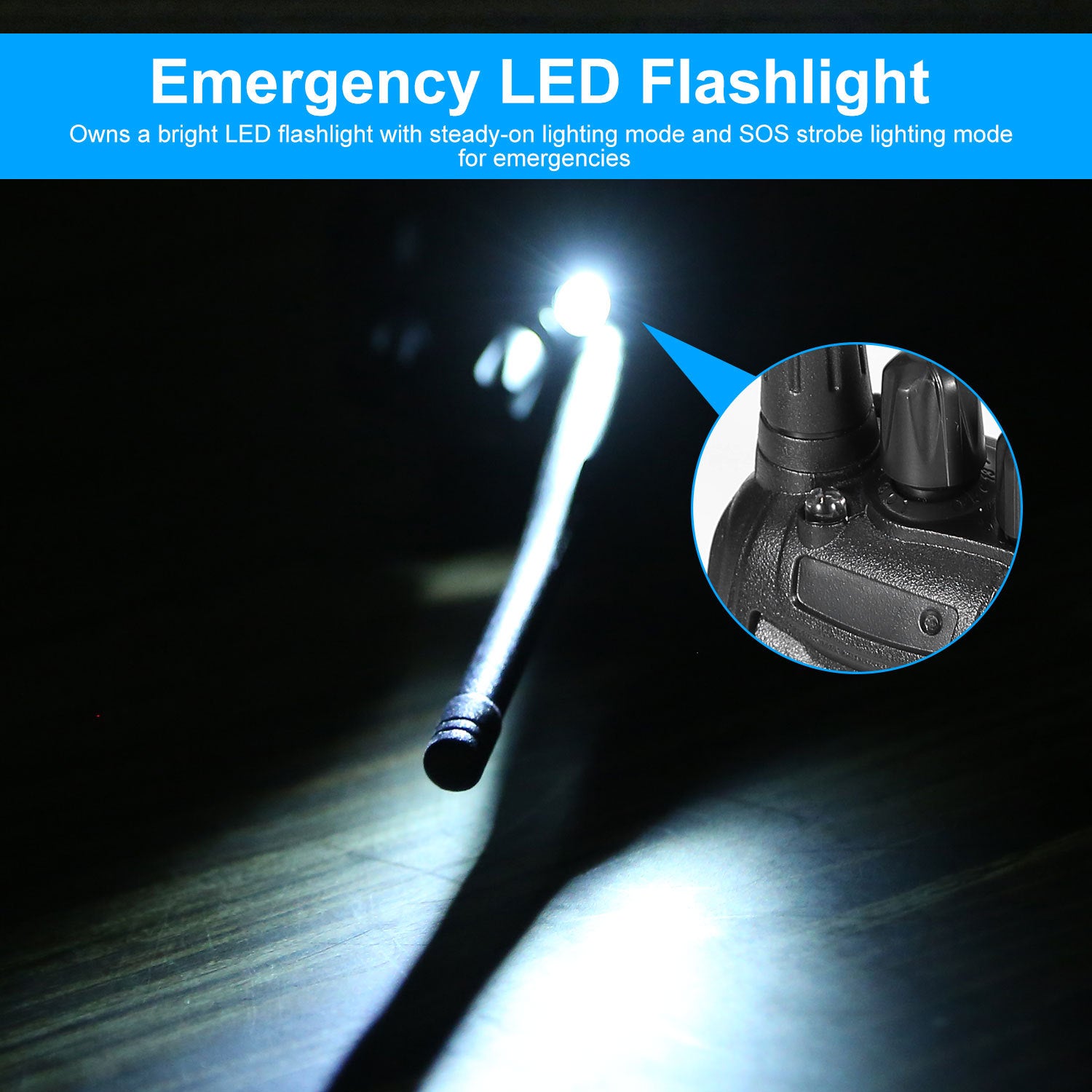 2 X Baofeng BF-888S Walkie Talkies Two Way Radio UHF 16CH 400-470MHZ Long Range