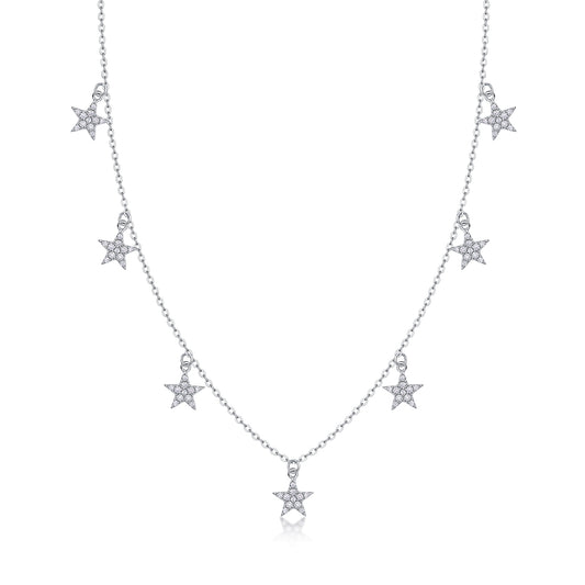 1Star Love - A Fashionable And Luxurious Diamond Jewelry Pendant Set With Moissanite S925 Sterling Silver And Platinum Plating Prohibit TikTok sales - 5 - CJ