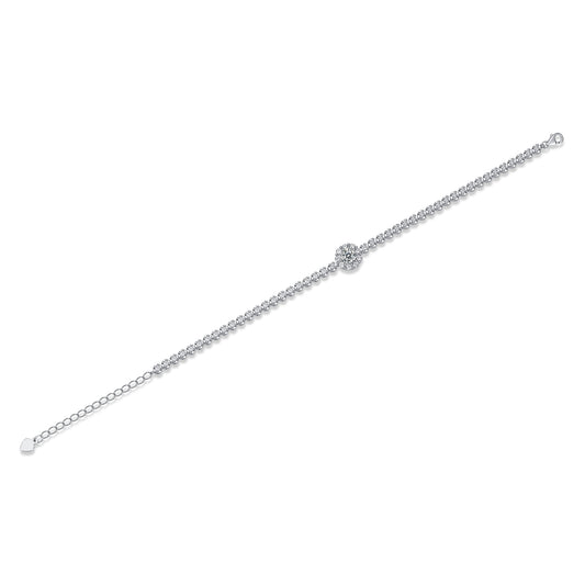1The Bridge Of Magpies Luxury Fashion Mosan Diamond Silver Jewelry Comparable To Natural Diamond Bracelet Prohibit TikTok sales - 5 - CJ