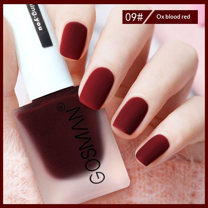 Quick - dry Matte Nail Polish, Non - peel - 0 - CJ