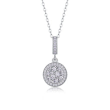 1Double Ring Combination - A Fashionable And Luxurious Diamond Jewelry Piece Set With Moissanite S925 Sterling Silver And Platinum - plated Pendant Prohibit TikTok sales - 5 - cj
