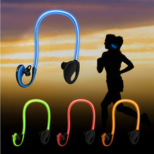 1Pc Wireless Sports Headsets Wireless V4.1 Neckband Earphones HD Stereo Sweat - proof Headphones Earbuds With  LED Light Mic 8Hrs Work Running - 5 - CJ