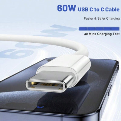 Charger Cable - Portable, Durable, Essential For Charging Compatible With Multiple Devices And Ensures Device Safety. - 5 - CJ