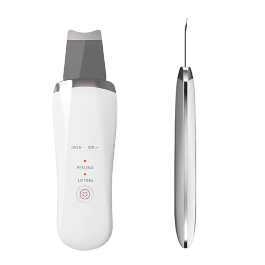Electric Ultrasonic Skin Scrubber Face Spatula Home Ultrasonic Skin Scrubber Facial Cleaner Handheld Mini Derma Galvanica Tightening Face Scrubber Machine Skin Scrubber USB Ultrasonic - 5 - CJ