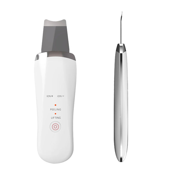 Electric Ultrasonic Skin Scrubber Face Spatula Home Ultrasonic Skin Scrubber Facial Cleaner Handheld Mini Derma Galvanica Tightening Face Scrubber Machine Skin Scrubber USB Ultrasonic - 5 - CJ