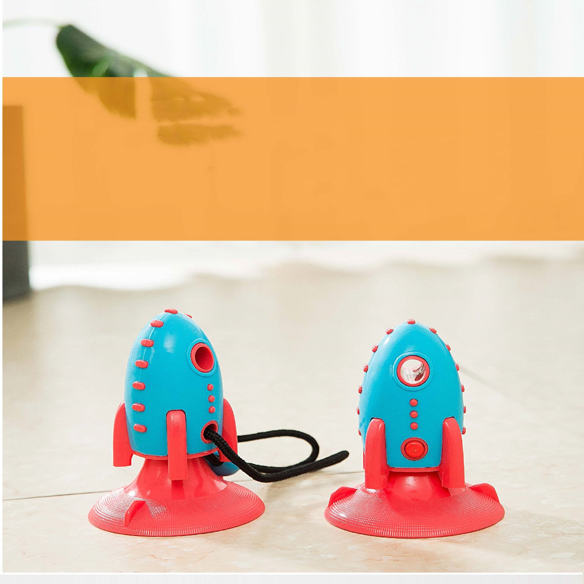 Rocket Dog Toys Leaking Food Dog Bite Toys Bite - resistant Pet Toys - 0 - CJ