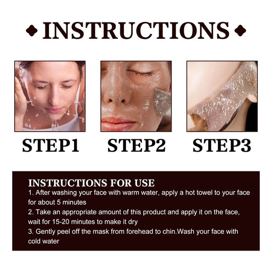 West&Month Black Tea Mask For Deep Cleansing, Refining Pores, Brightening Complexion, And Rejuvenating The Skin, A Type Of Application Mask - 5 - cjdropshipping