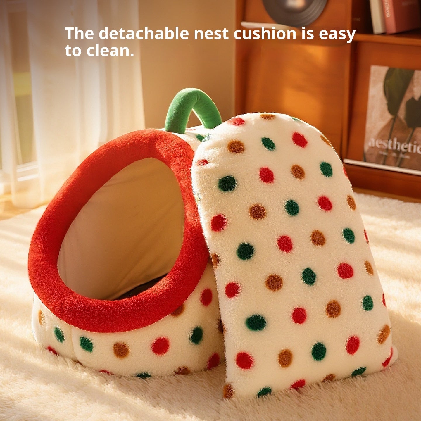 Semi - enclosed Security Nest Dog House - 0 - CJ