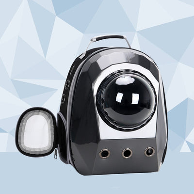 Cat Carrier Bags Breathable Pet Carriers Dog Cat Backpack Travel Space Capsule Cage Pet Transport Bag Carrying Portable Outdoor - 0 - CJ