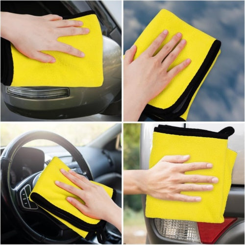 12PCS Car Cleaning Towels Drying Wash Cloth Microfibre Super Absorbent Polishing - 5 - cjdropshipping