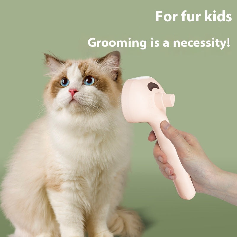Pets Spray Hair Comb Pet Hair Remover Cleaning Brush Cats Grooming Dog Accessories Tools Dematting Water Mist Humidifier Comb Pet Supplies - 0 - CJ