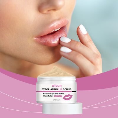 Wiyun Lip Scrub, Gentle Exfoliating And Hydrating Care Moisturizing And Tender Lip Scrub - 5 - CJ