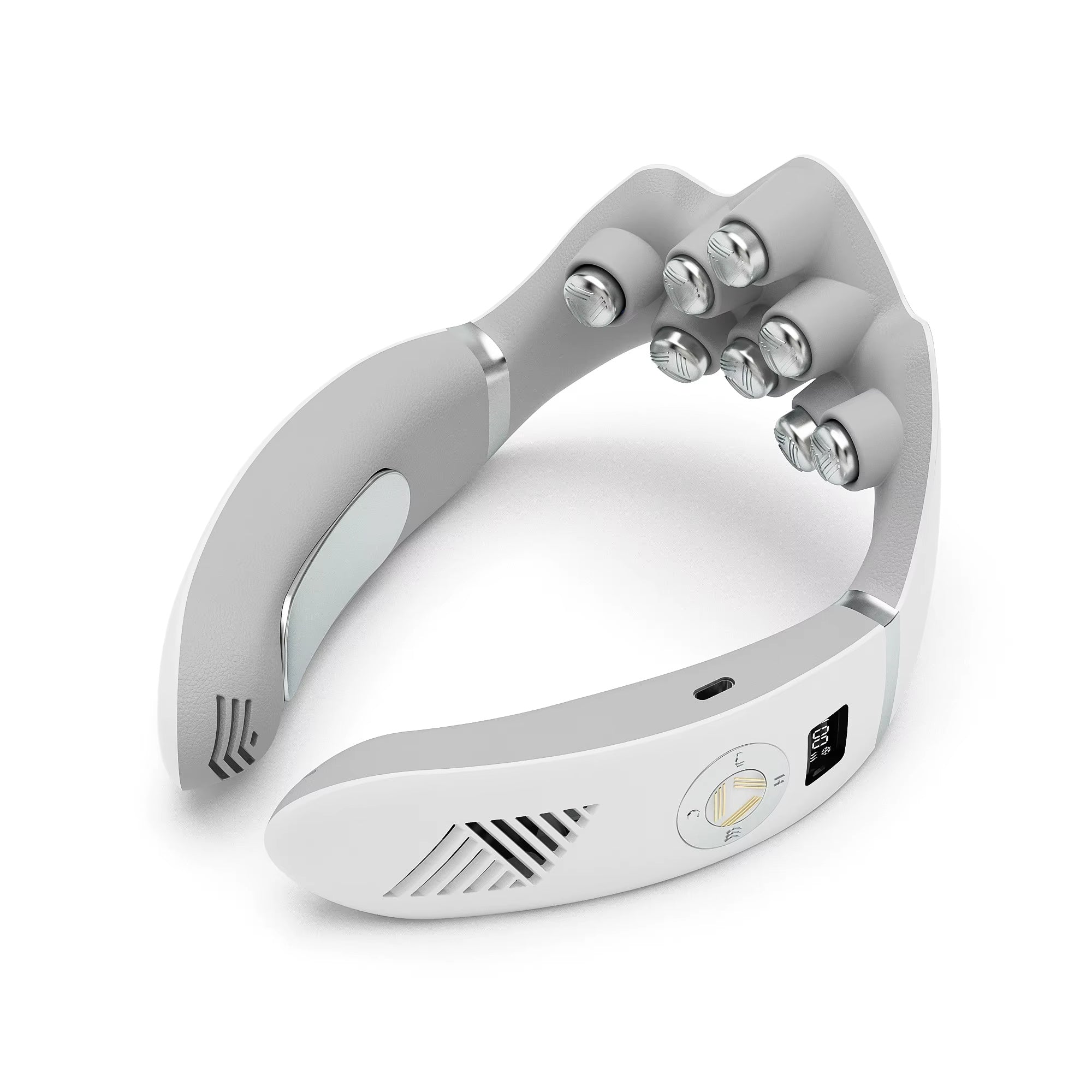 Wholesale Customized Wireless Personal Portable Neck Wearable Massagers Cold And Warm Hanging Neck Massager - 5 - CJ
