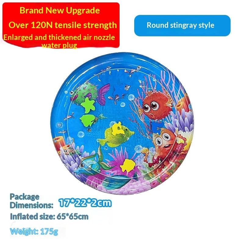 Extra Large Thick Ocean Fish Crawling Water Mat Toy Pet Cushion - 0 - CJ