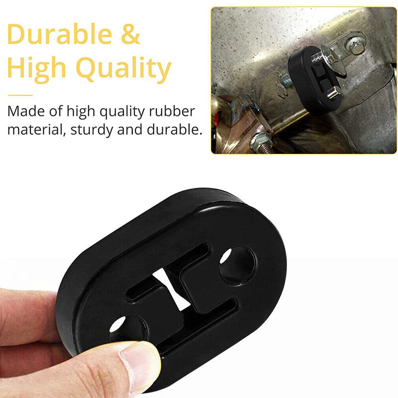 4PCS Poly Polyurethane Exhaust Hanger Mounts 2 Hole Muffler Rubber Universal P - 5 - CJ